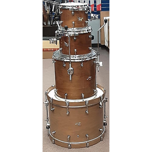 Hendricks Used Hendricks 4 piece Perfect Ply Walnut Series Walnut Drum Kit Walnut