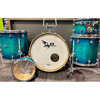 Used Hendrix Drums 5 piece 2020 Maple Aquaburst Drum Kit