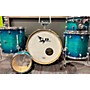 Used Used Hendrix Drums 5 piece 2020 Maple Aquaburst Drum Kit Aquaburst