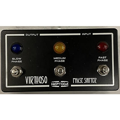 Used Heptode Virtuoso Phase Shifter Effect Pedal