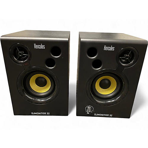 Used Hercules DJ DJ MONITOR 32 Powered Monitor
