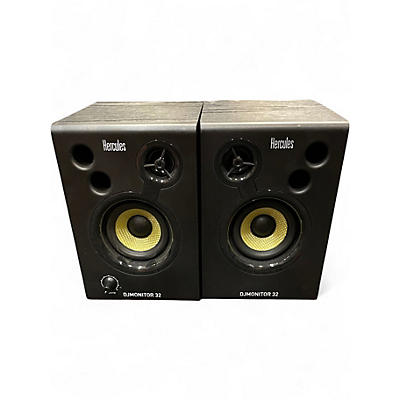Used Hercules DJ MONITOR 32 Powered Monitor