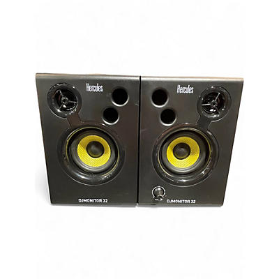 Used Hercules dj monitor 32 Powered Monitor