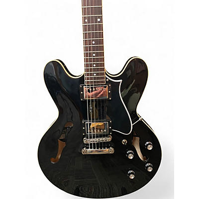 Used Heritage 535 Ebony Hollow Body Electric Guitar