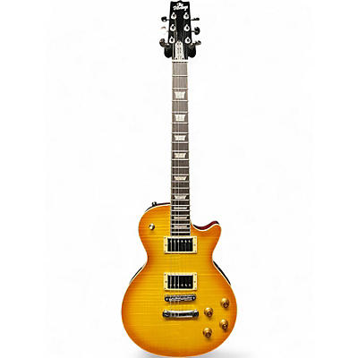 Used Heritage ACCENT SUNBURST Solid Body Electric Guitar