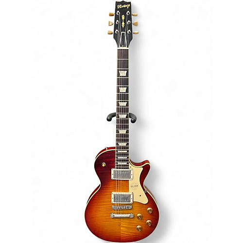 Used Heritage Custom Shop Core Collection H-150 Artisan Aged Dark Cherry Sunburst Solid Body Electric Guitar Dark Cherry Sunburst