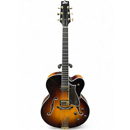 Used Heritage Eagle Classic 2 Color Sunburst Hollow Body Electric Guitar 2 Color Sunburst