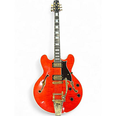 Used Heritage F555 Classic Faded Cherry Hollow Body Electric Guitar