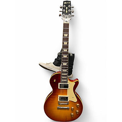 Used Heritage H-150 Custom Core Cherry Sunburst Solid Body Electric Guitar