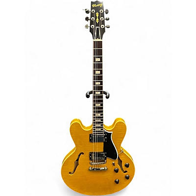 Used Heritage H-535 Custom Core Natural Hollow Body Electric Guitar