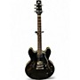 Used Heritage H-535 Ebony Hollow Body Electric Guitar Ebony