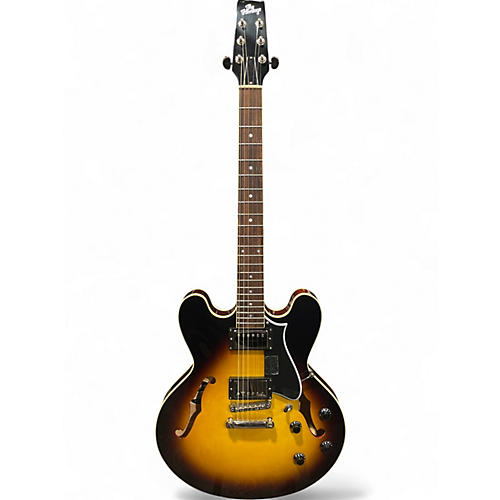 Used Heritage H-535 Sunburst Hollow Body Electric Guitar Sunburst