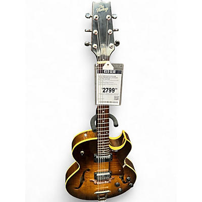 Used Heritage H-575-ASB Trans Brown Hollow Body Electric Guitar