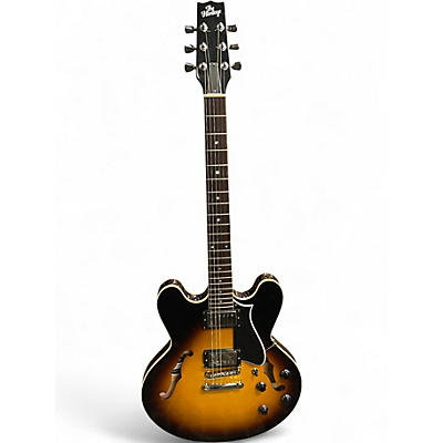 Used Heritage H353 3 Color Sunburst Hollow Body Electric Guitar