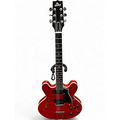 Used Heritage H530 Standard Cherry Hollow Body Electric Guitar