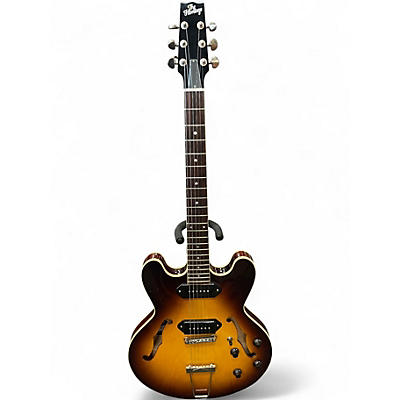Used Heritage H530 Sunburst Hollow Body Electric Guitar
