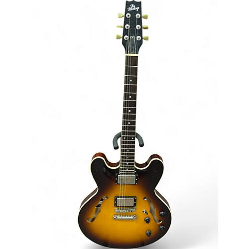 Used Heritage H535 Artisan Aged Original Sunburst Hollow Body Electric Guitar Original Sunburst