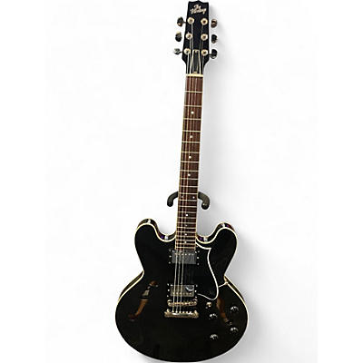 Used Heritage H535 Black Hollow Body Electric Guitar