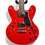 Used Heritage H535 flame maple red Hollow Body Electric Guitar flame maple red