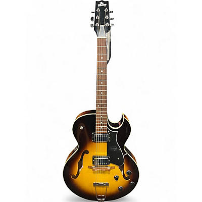 Used Heritage H575 2 Tone Sunburst Hollow Body Electric Guitar
