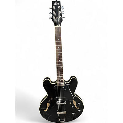 Used Heritage STDH-530 Ebony Hollow Body Electric Guitar