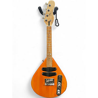 Used Hh 4 String Electric A Style Amber Mandolin