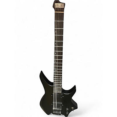Used Hills NXT HN3 Black Solid Body Electric Guitar