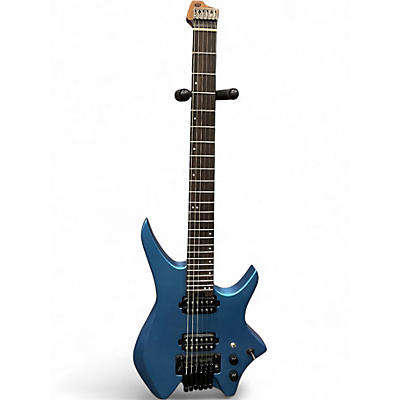 Used Hils NEXT HN5 Blue Solid Body Electric Guitar