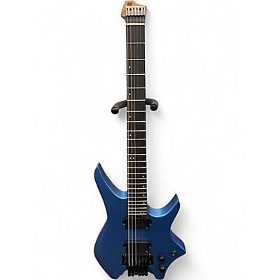 Used Hils NEXT HN5 Electric Blue Solid Body Electric Guitar