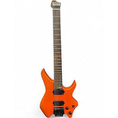 Used Hils NEXT SERIES Orange Solid Body Electric Guitar