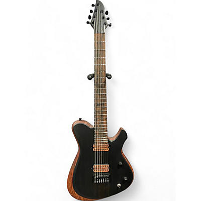 Used Hinnant Impulse 7 Ebony Solid Body Electric Guitar