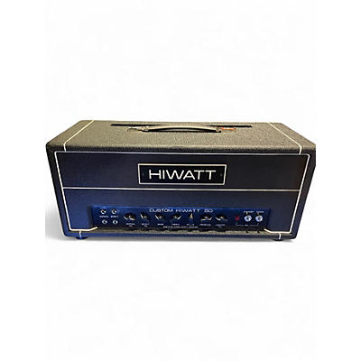 Used Hiwatt Custom 50 DR504 Tube Guitar Amp Head