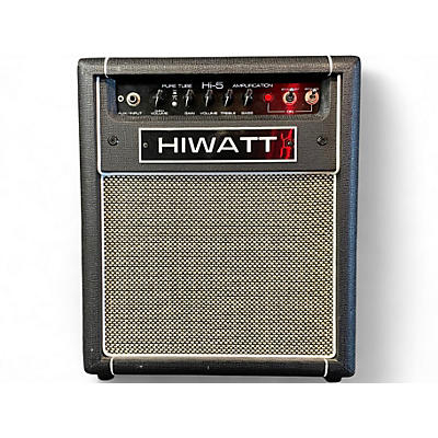 Used Hiwatt Hi-5 2-channel Tube Guitar Combo Amp
