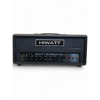 Used Hiwatt SUPER HI 50 Tube Guitar Amp Head