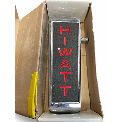 Used Hiwatt custom wah Effect Pedal