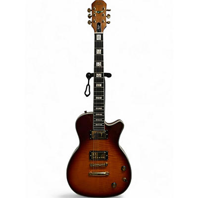 Used Hockin Standard Series 2 Color Sunburst Solid Body Electric Guitar