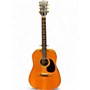 Used Hofner 489 Natural Acoustic Guitar Natural
