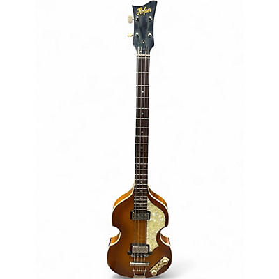 Used Hofner 500/1 Relic Bass Vintage Burst Electric Bass Guitar