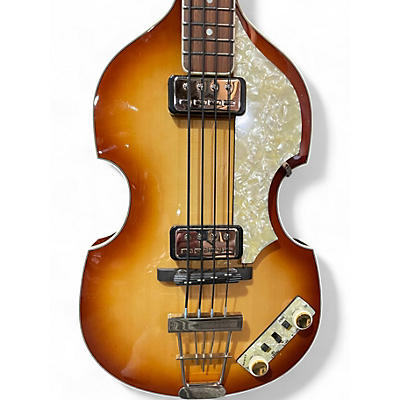 Used Hofner 500/1 Violin Tobacco Burst Electric Bass Guitar