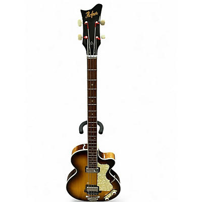 Used Hofner 500/2 CLUB 2 Color Sunburst Electric Bass Guitar