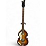 Used Hofner 63' Vintage 500/1 Left-handed Sunburst Electric Bass Guitar Sunburst