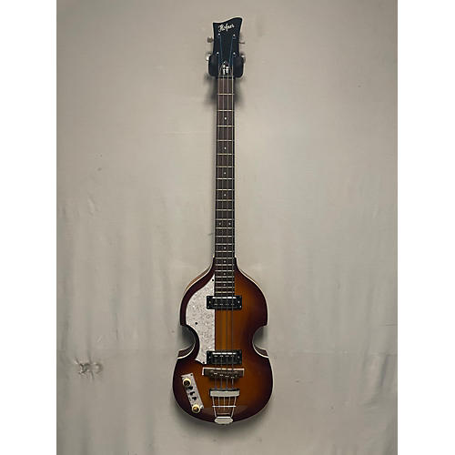 Hofner Used Hofner B-BASS H1-SERIES Brown Sunburst Electric Bass Guitar Brown Sunburst