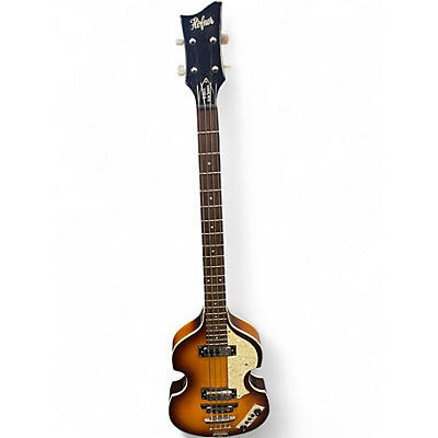 Used Hofner B BASS ICON SERIES 2 Color Sunburst Electric Bass Guitar