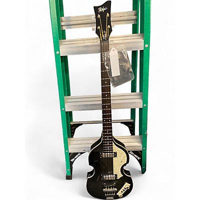 Used Hofner B-BASS ICON SERIES Black Acoustic Bass Guitar