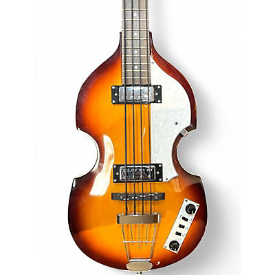 Used Hofner B-BASS Sunburst Electric Bass Guitar