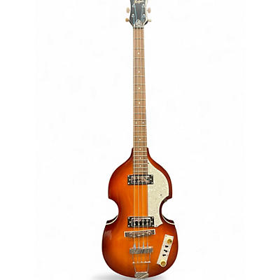 Used Hofner B-Bass HI-Series 2 Color Sunburst Electric Bass Guitar