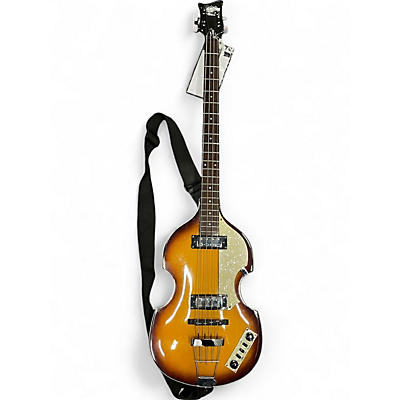 Used Hofner B-Bass Icon Series 2 Color Sunburst Electric Bass Guitar