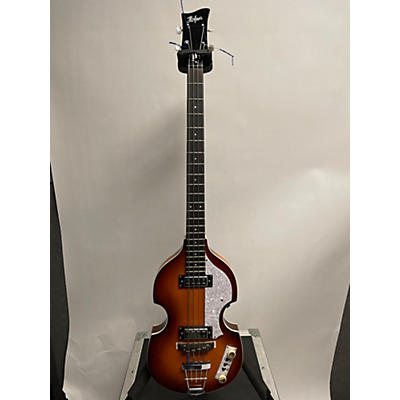 Hofner Used Hofner B-bass Hi-series 2 Tone Sunburst Electric Bass Guitar