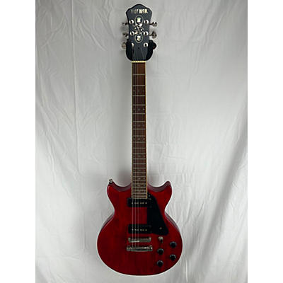 Used Hofner COLORAMA Trans Red Solid Body Electric Guitar