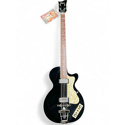 Used Hofner Club CT Contemporary Black Electric Bass Guitar